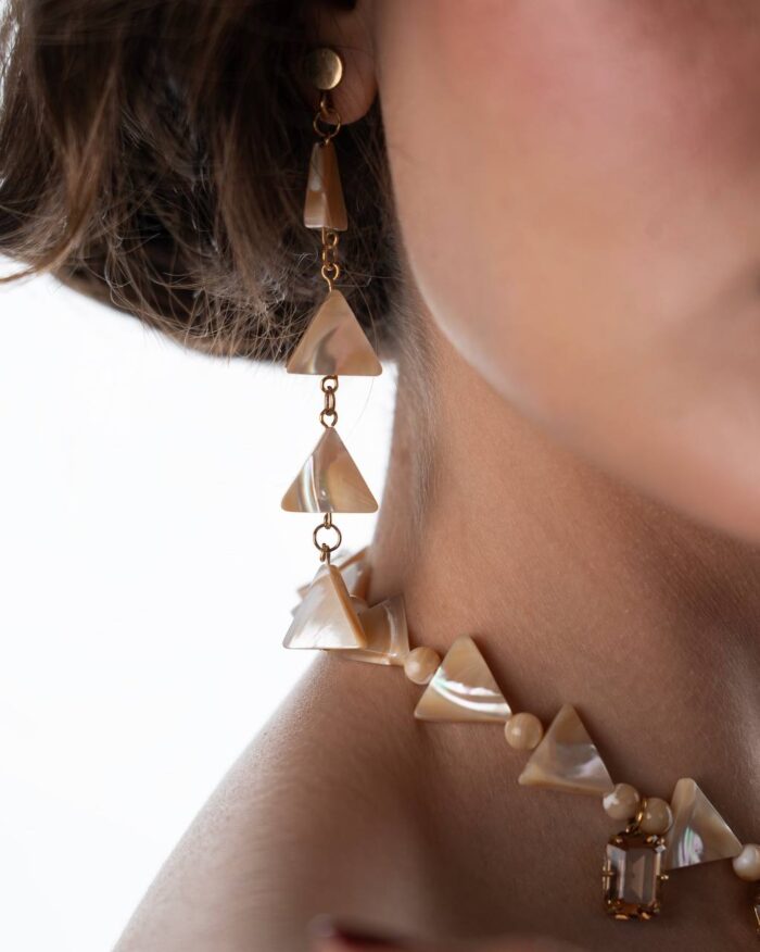 Luna di Cappuccino Earrings